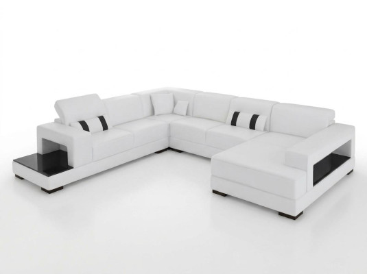 Narożnikowa kanapa Sofa Kanapa Podkładka Deko Żywy krajobraz Skóra Narożnik Sofy Ustawić