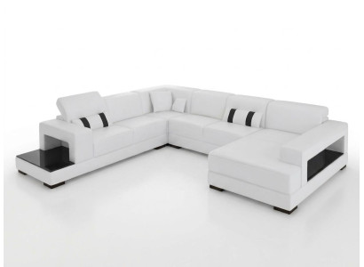 Narożnikowa kanapa Sofa Kanapa Podkładka Deko Żywy krajobraz Skóra Narożnik Sofy Ustawić