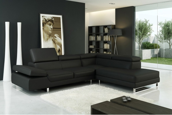 Narożnikowa kanapa skórzana sofa Żywy krajobraz sofa w kształcie litery L dekoracja kanapy Podkładka Siedziba Narożnik