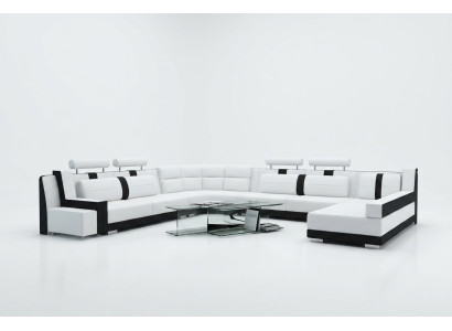Ustawić U Shape Sofa Couch Podkładka Ustawić Żywy krajobraz Design