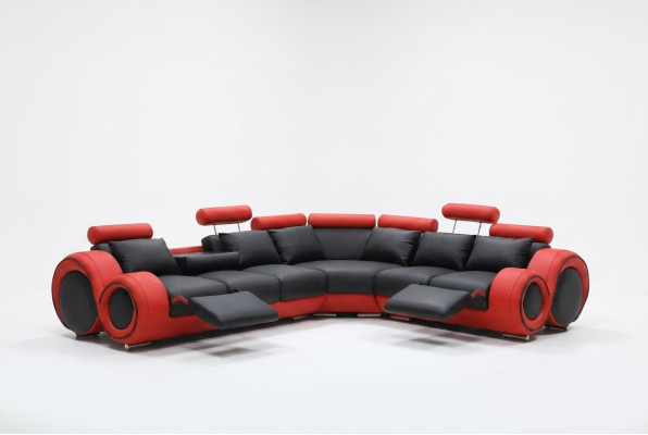 Designerska Sofa Ustaw Żywy krajobraz Couch Narożnikowa kanapa Skóra Włókienniczy Podkładka