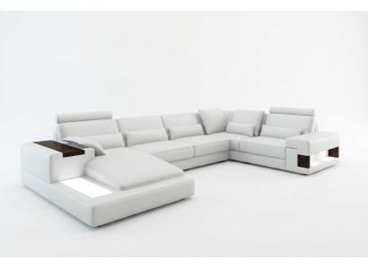 Marki sofa Żywy krajobraz skórzana sofa kanapa Ustawić Living Landscapes