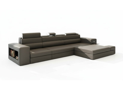 Narożnikowa kanapa skórzana sofa Żywy krajobraz sofa w kształcie litery L kanapa dekoracyjna Podkładka Siedziba Narożnik