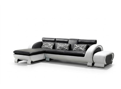 Narożnikowa kanapa skórzana sofa Żywy krajobraz sofa dekoracyjna w kształcie litery L Podkładka Siedziba Narożnik