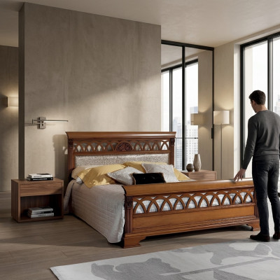 Łóżko Design Luksusowa dekoracja hotelu łóżko małżeńskie 180x200cm Sleep Pokój dwuosobowy