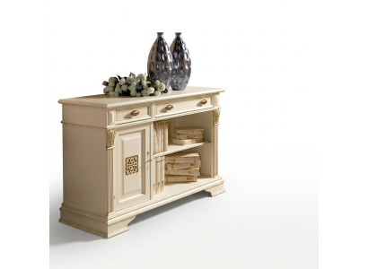 Włoski Design Meble Antyk - Drewno Bar Kredens Szafa Kredens