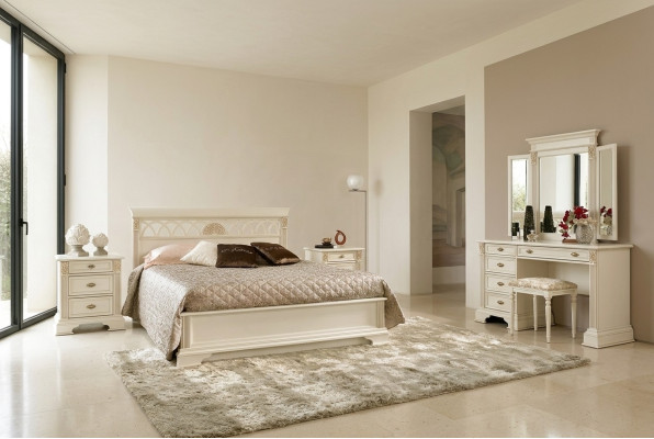 Łóżko Design Deco Luksusowe łóżko hotelowe Małżeństwo 180x200cm Pokój sypialny Double