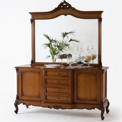 Kredens Kredens Komody Kredens Salon Barokowy Kredens xxl design Solidne drewno