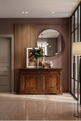 Kredens Kredens Komody Kredens Salon Barokowy Kredens xxl Design Nowość