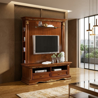 Komoda Luxury Design Kredens Kredens Ściana TV Szafa Wohn Pokój Meble Solidne drewno