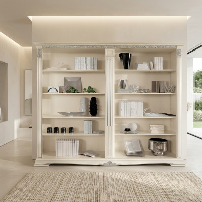Biuro Regał Szafka na dokument Luxury Meble Style Antyk Szafa Baroque Solidne drewno