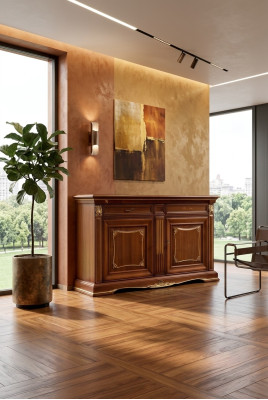 Kredens Kredens Luxury Design Kredens Kredens Szafa Solidne drewno Włoskie meble