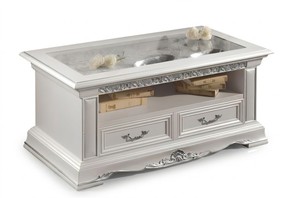 Antyk Design Klasyczny stolik kawowy Stolik Sofa Salon Tabela stoły