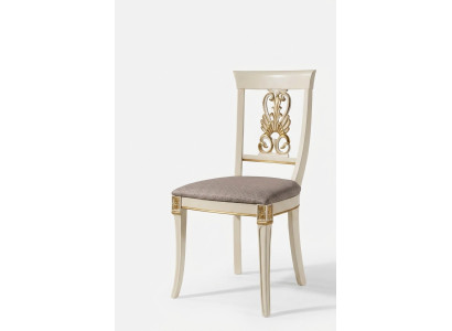 Luxury Design Podkładka Krzesło Krzesła Siedziba Lehn Solidne drewno jadalnia Baroque