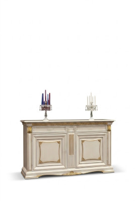 Kredens Design Meble do Salonu Solidne drewno Nowy Kredens Szafka Niska Szafa Nowy