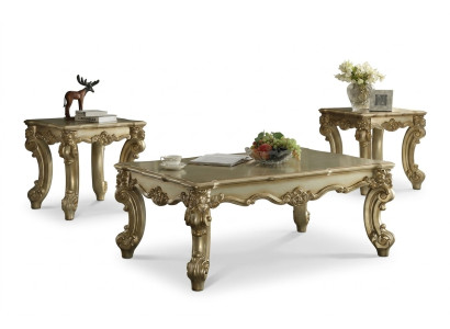 Elegancki design stolika kawowego Stolik sofa do salonu Tabela Baroque