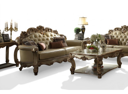 Klasyczna kanapa trzyosobowa Sofa Chesterfield Podkładka do sof kanapowych