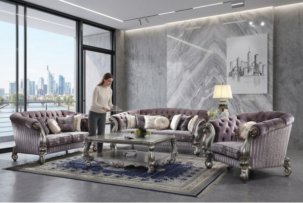 Zestaw sofowy 3+2+1 miejsce do siedzenia Żywy krajobraz Sofa Couch Podkładka Deko Ustawić