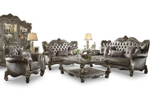 Luksusowe Meble Zestaw sofowy Sofa Podkładka 3+2+1 miejsce do siedzenia, stolik kawowy Nowość