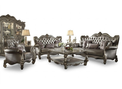Luksusowe Meble Zestaw sofowy Sofa Podkładka 3+2+1 miejsce do siedzenia, stolik kawowy Nowość