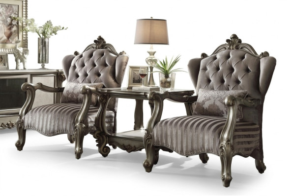 Noble Designer Klasyczny stolik kawowy Stolik Tabela Drewno Baroque