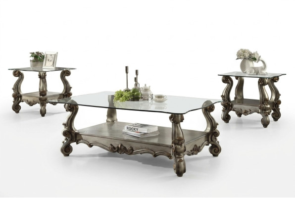 Szlachetny designerski stolik kawowy Stolik dekoracja sofy do salonu Tabela Baroque