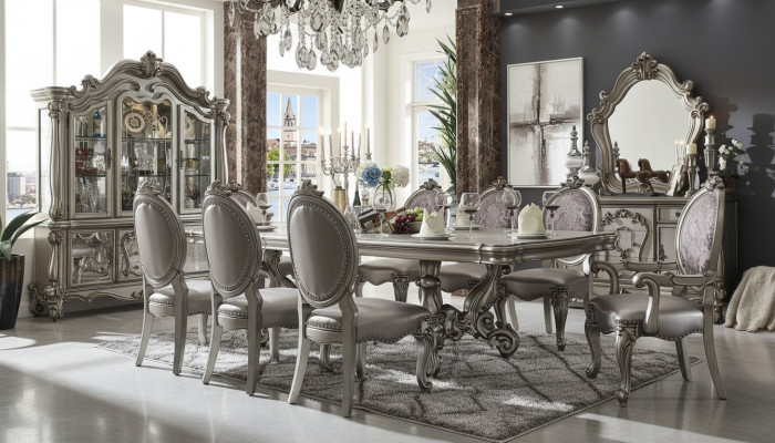 Design Stół obiadowy Design Tabela Drewno jadalnia Meble stół do salonu