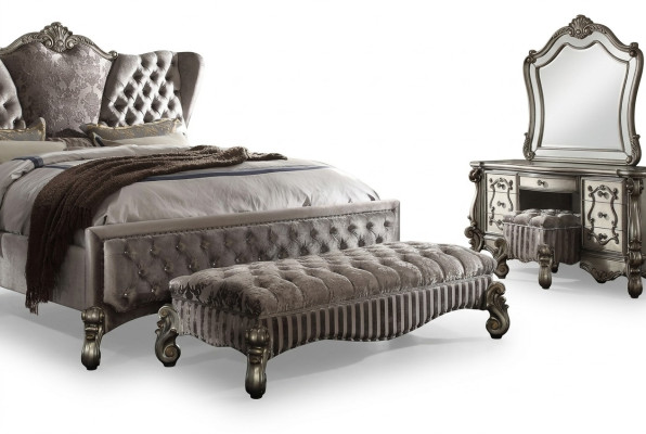 Projektant Stołek Skóra Włókienniczy Luksusowy podnóżek Chesterfield Ottoman Chesterfield