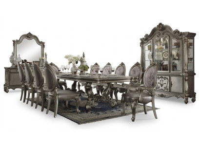 Stół obiadowy stoły do ​​jadalni Stoły Tabela Office Design Classic Deco Drewno Baroque