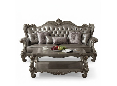 Sofa Chesterfield 3 miejsce do siedzenia Sofa Podkładka Skóra Sofy Salon Trzyosobowa