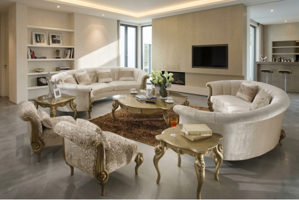 Design Zestaw sofowy 4+4 miejsce do siedzenia stolik kawowy Okrągły Sofa Podkładka Sofy Klasyczne Nowość