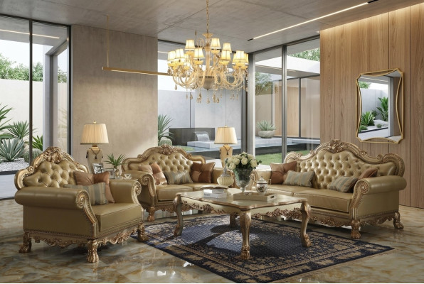 Designerski Zestaw sofowy 3+2 miejsce do siedzenia Sofa Kanapa Skóra Ustawić Podkładkę Zestaw