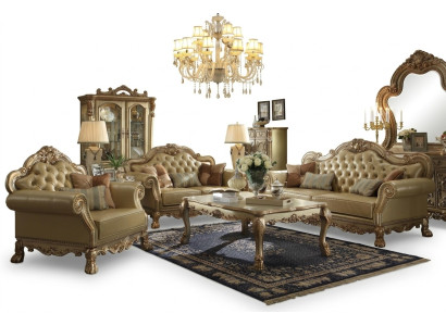 Zestaw sofowy 3+2+1 miejsce do siedzenia Sofa Kanapa Podkładka Ustawić Kanapy Chesterfield Skóra