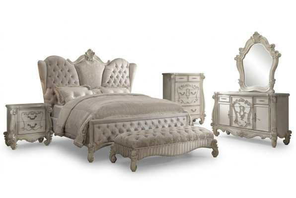 Łóżko Royal Big Size Chesterfield Luksusowe łóżko hotelowe Baroque Rokoko