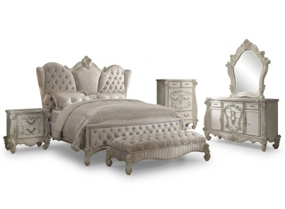 Łóżko Royal Big Size Chesterfield Luksusowe łóżko hotelowe Baroque Rokoko