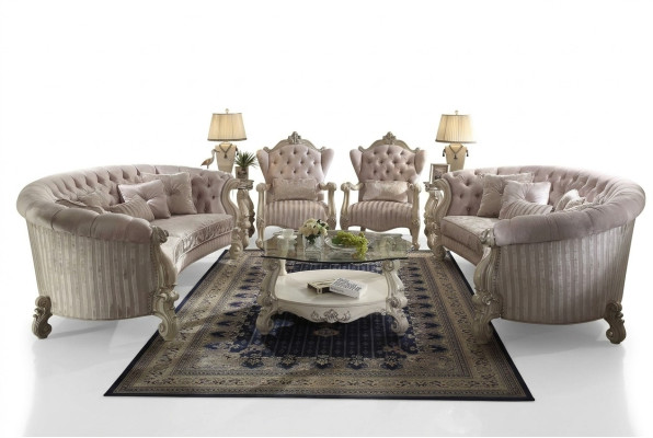 Zestaw sofowy Baroque miejsce do siedzenia Żywy krajobraz Sofa Podkładka Ustawić Sofy 4-częściowe.