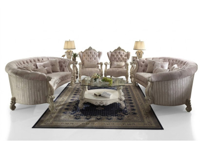 Zestaw sofowy Baroque miejsce do siedzenia Żywy krajobraz Sofa Podkładka Ustawić Sofy 4-częściowe.