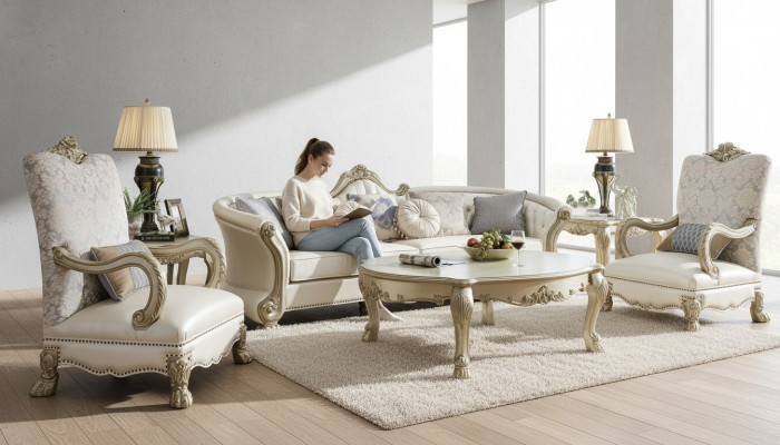 Lounge Luxury TV Club Podkładka miejsce siedzące Royal Fotel Design Couch Sofa