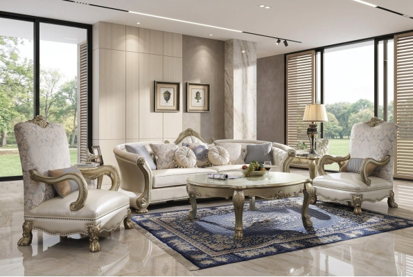 Lounge Luxury TV Club Podkładka miejsce siedzące Royal Fotel Design Couch Sofa