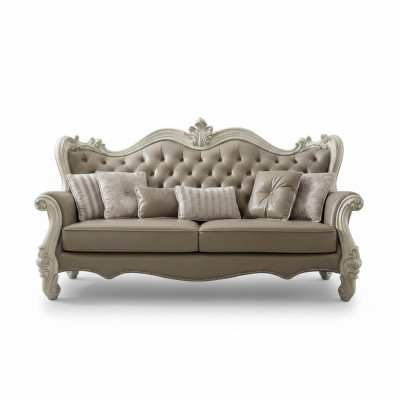 Trzyosobowa 3 miejsce do siedzenia Relaks Sofy Lounge Sofa Skóra Podkładka Kanapa Materiał