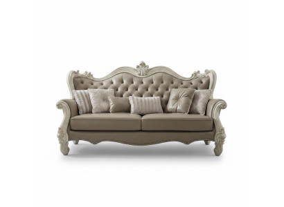 Trzyosobowa 3 miejsce do siedzenia Relaks Sofy Lounge Sofa Skóra Podkładka Kanapa Materiał