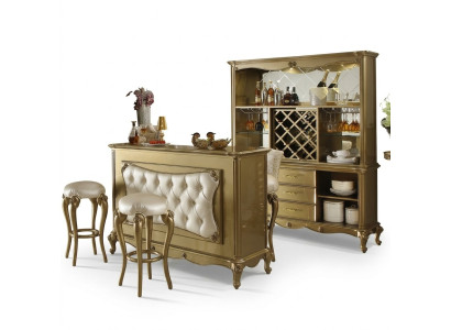 Lady barowe Bar Tabela Drewno Bar stoły Lady Luxury Class Baroque Praca fizyczna Nowe