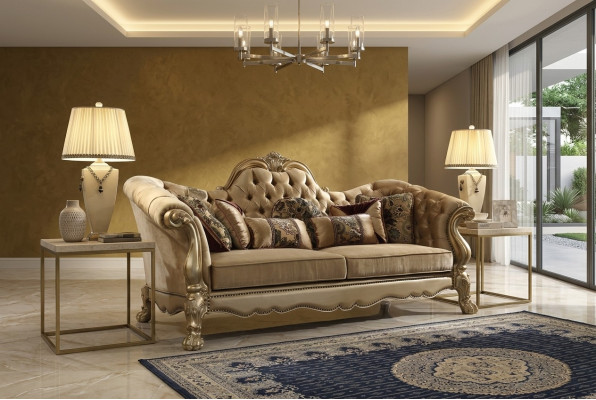 Sofa designerska dwuosobowa 2 miejsce do siedzenia Siedziba Kanapa Podkładka Ustawić Materiał Sofy