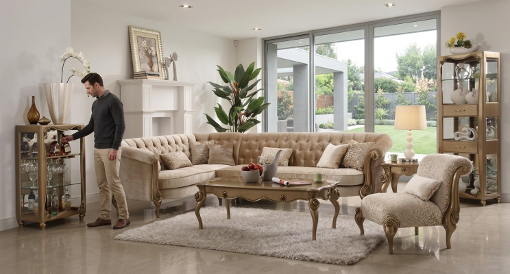 Narożnikowa kanapa Sofa w kształcie litery L kanapa projekt kanapy Podkładka Włókienniczy sofa Ustawić Sofy Drewno