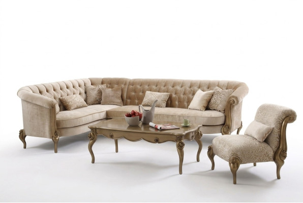 Narożnikowa kanapa Sofa w kształcie litery L kanapa projekt kanapy Podkładka Włókienniczy sofa Ustawić Sofy Drewno