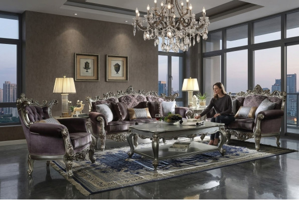 Zestaw sofowy 3+2+1 miejsce do siedzenia Design Sofa Podkładka Couchen Couch Luxury Baroque