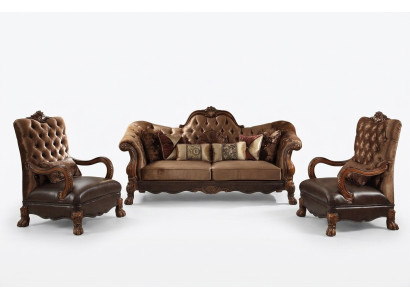 Zestaw sofowy Kompletny zestaw do salonu Obcios 3+1 miejsce do siedzeniae Sofa Podkładka