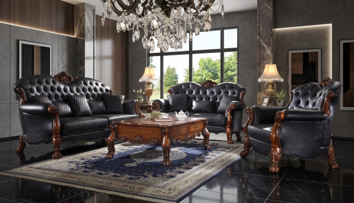 Zestaw sofowy 3+1+1 miejsce do siedzenia Sofa Kanapa Podkładka Ustawić Kanapy Skóra