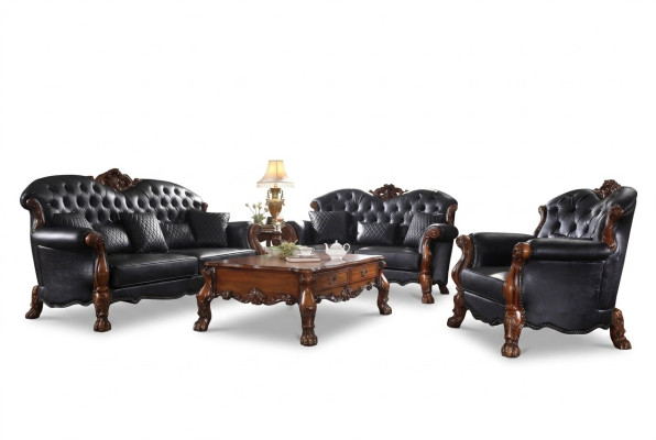 Zestaw sofowy 3+1+1 miejsce do siedzenia Sofa Kanapa Podkładka Ustawić Kanapy Skóra