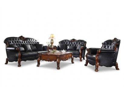 Zestaw sofowy 3+1+1 miejsce do siedzenia Sofa Kanapa Podkładka Ustawić Kanapy Skóra